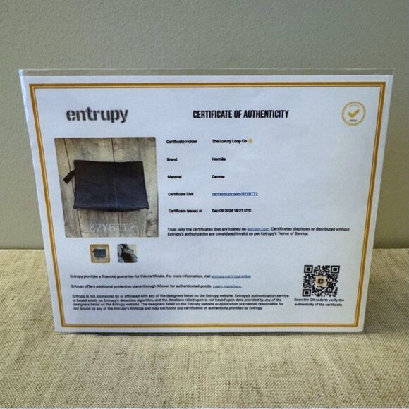 Hermes Herline Clutch + COA/Dust Bag - Picture 11 of 11